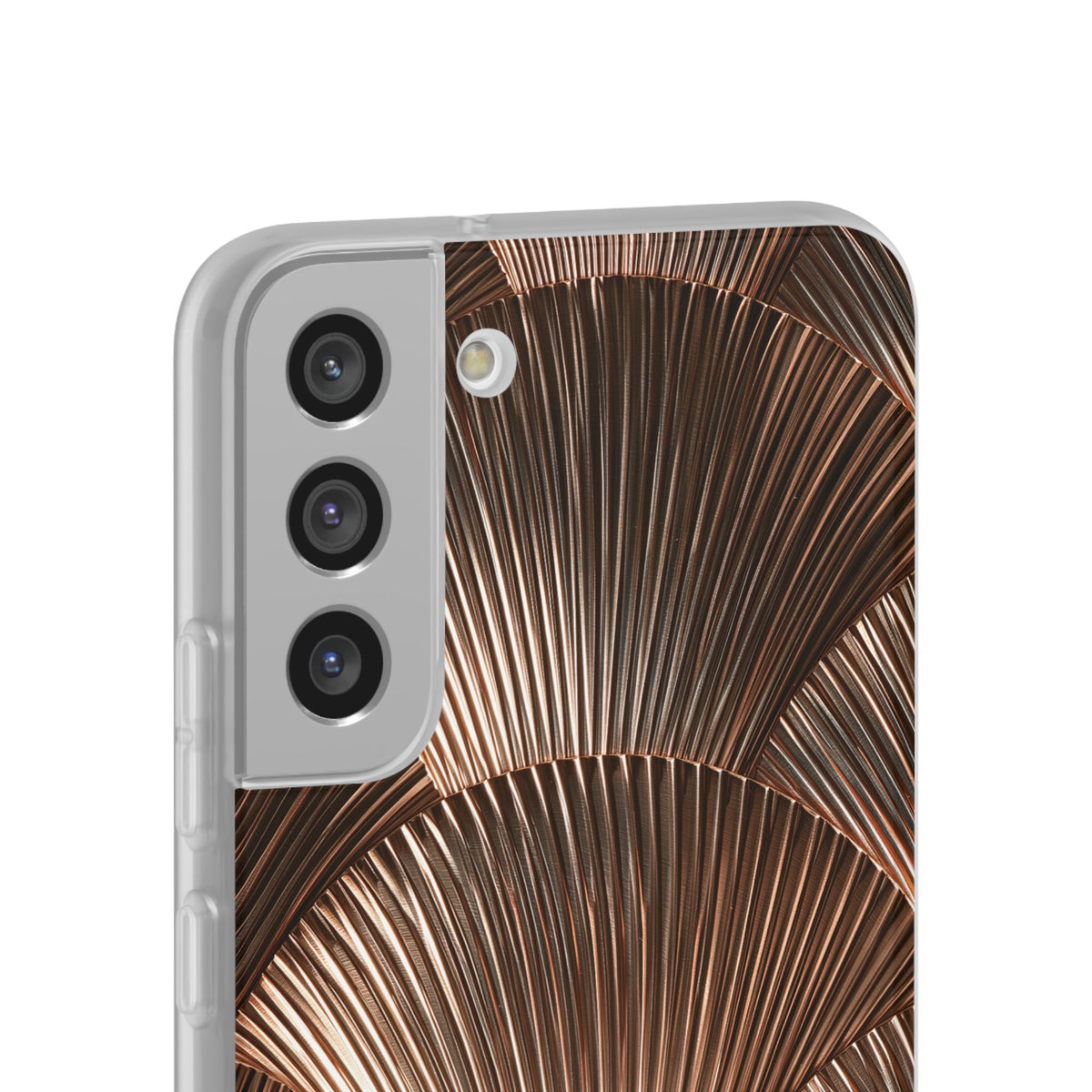 Rose Gilded Fan · Lite Phone Case for Samsung · Gold