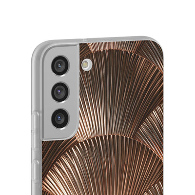Rose Gilded Fan · Lite Phone Case for Samsung · Gold