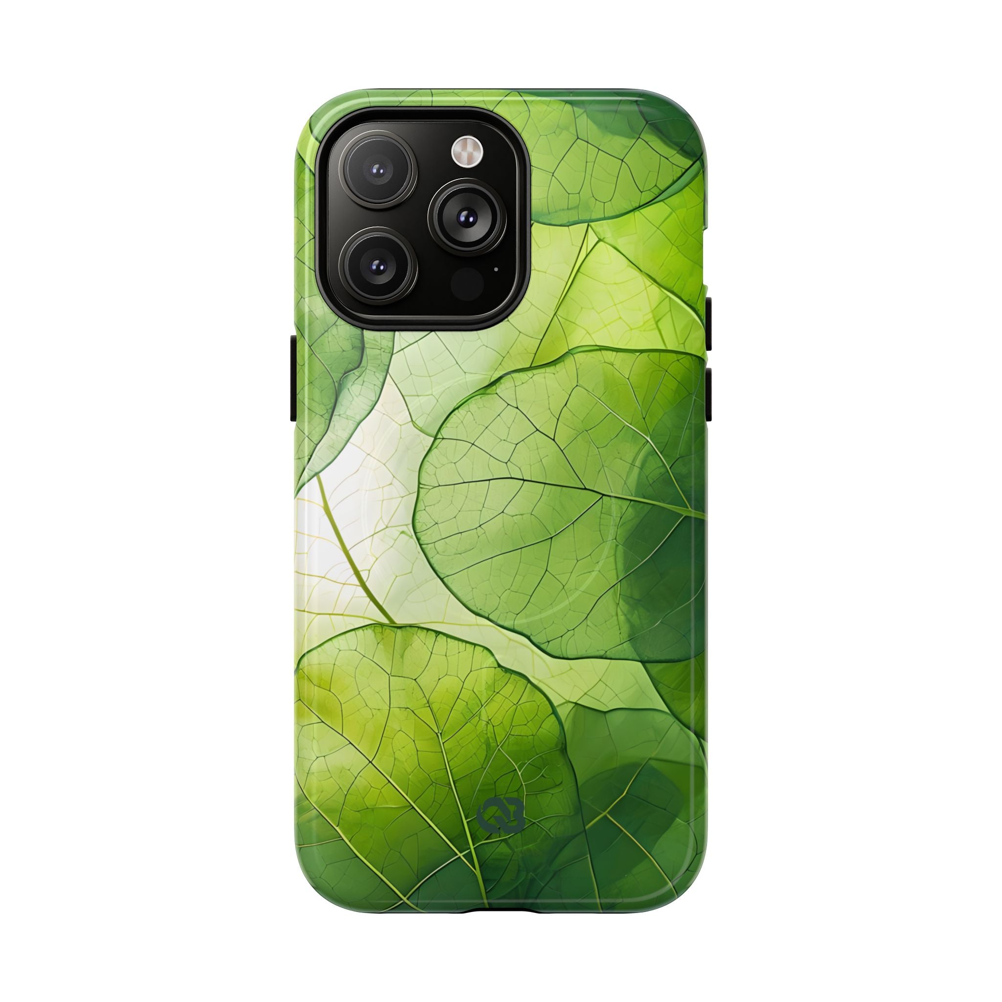 Emerald Leaf Veins · Tough+ Magsafe