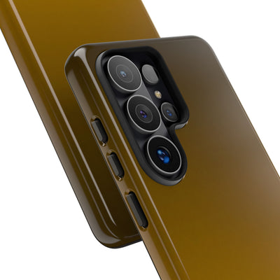 Gold Tough Phone Case for Samsung - Scorched Gold Haze