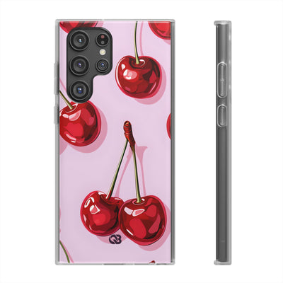 Ruby Gloss Cherry · Soft Handyhülle für Samsung