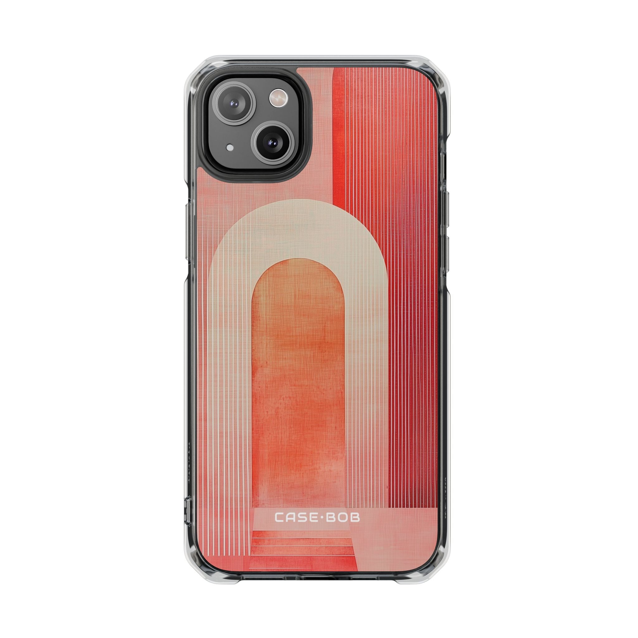 Crimson Arches iPhone 14 Plus Case - Impact