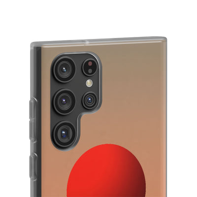 Crimson Sol Ridge · Lite Phone Case for Samsung · Red