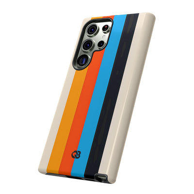 Retro Racing Stripes · Tough Custodia per Samsung