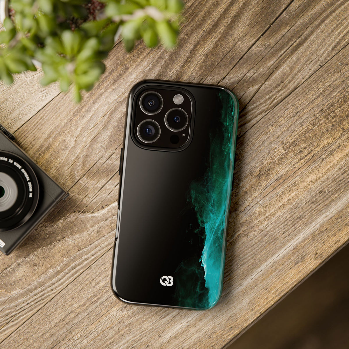 Luminous Plume · Tough Phone Case for iPhone · Teal