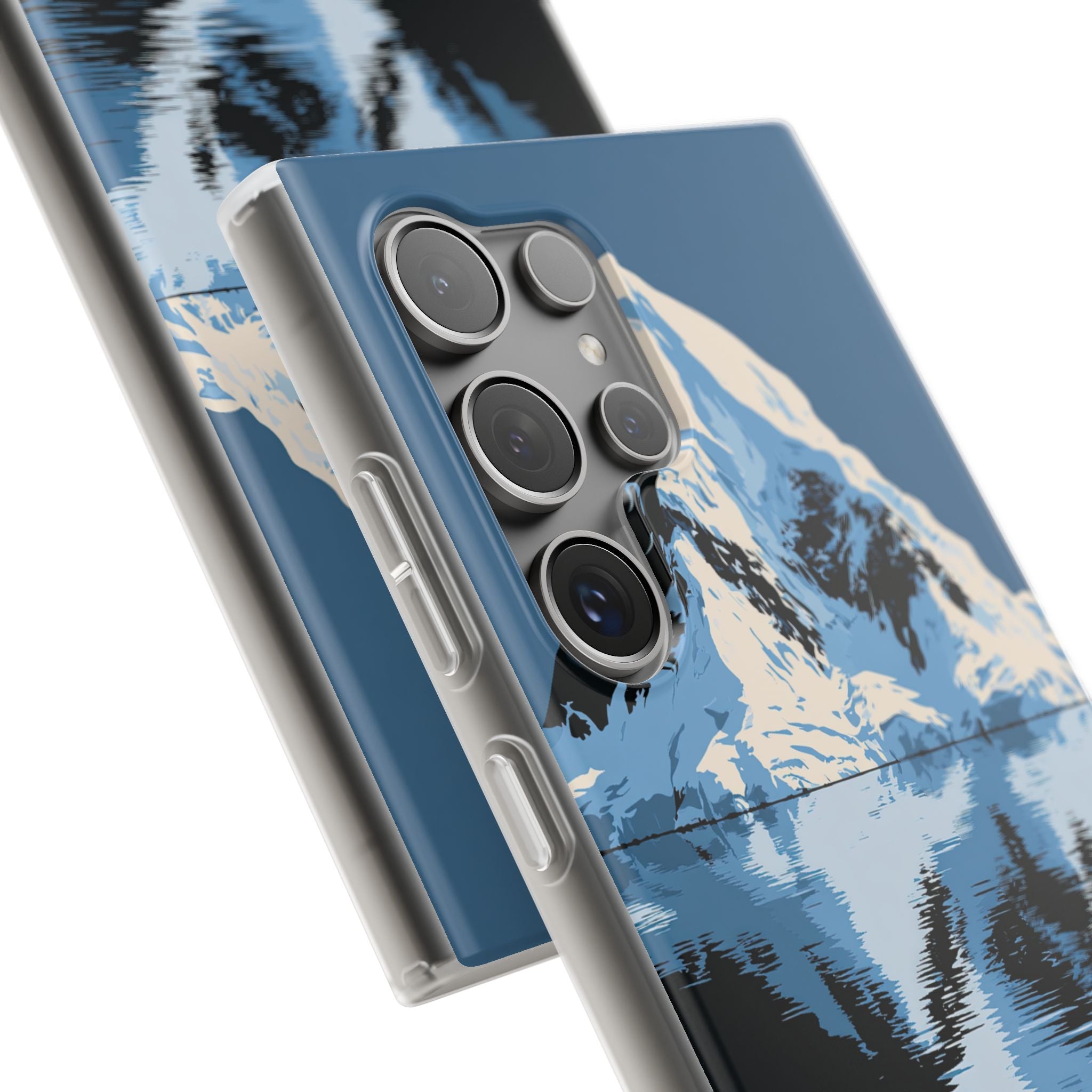 Blue Lite Phone Case for Samsung - Arctic Summit Mirror