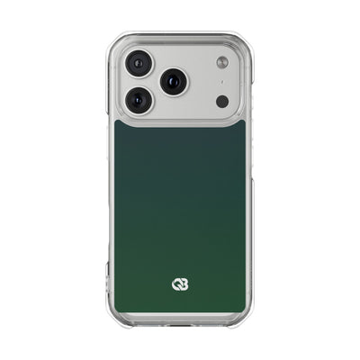 Deep Forest Nocturne · Clear Impact Magnetic Phone Case for iPhone · Green