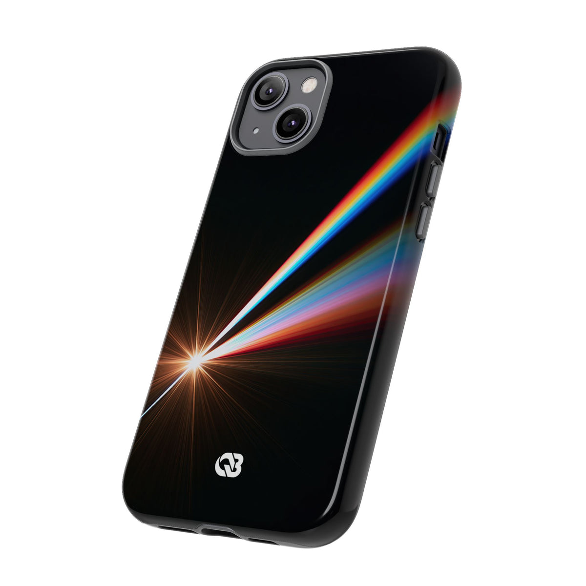 Spectral Refraction · Tough Phone Case for iPhone · Black