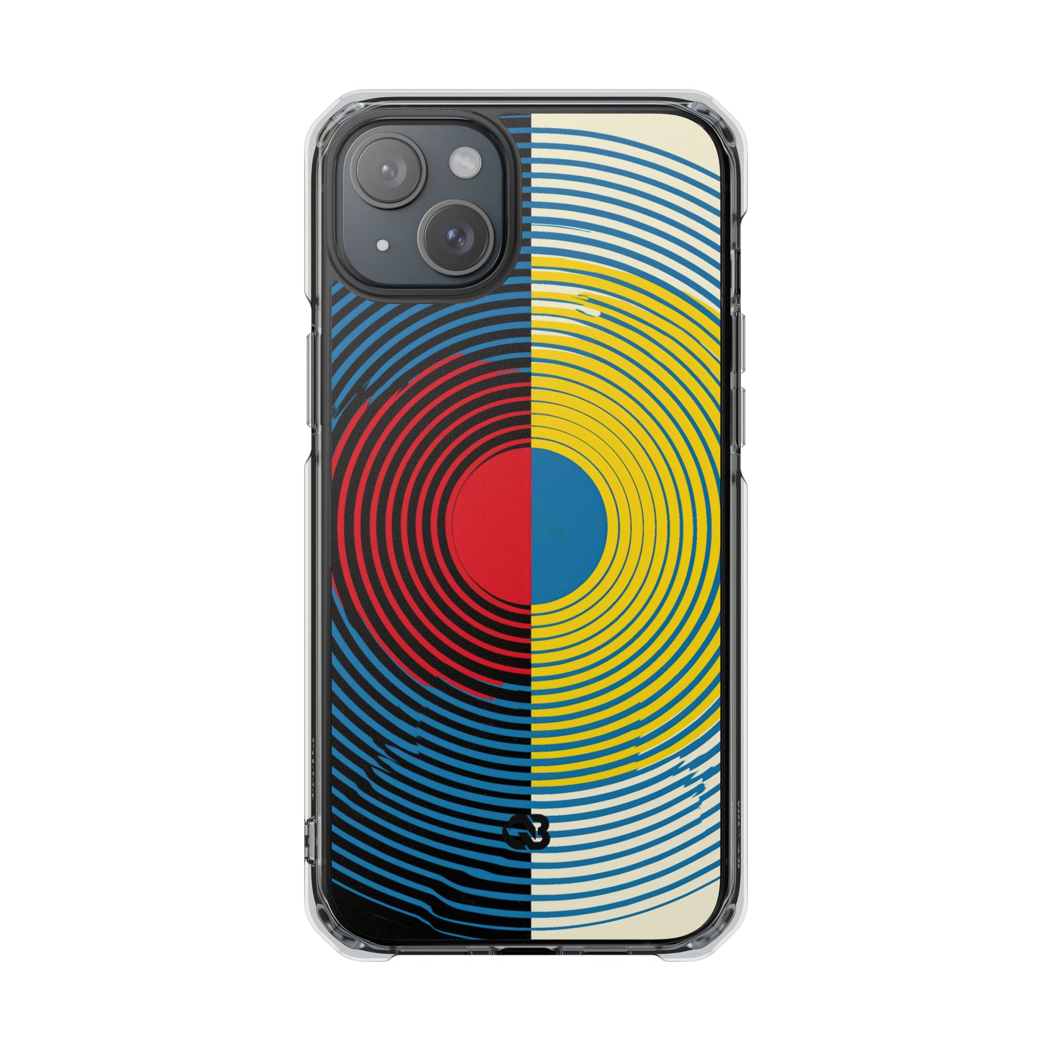 Blue Impact MagSafe Phone Case for iPhone - Primary Circuit Orbit