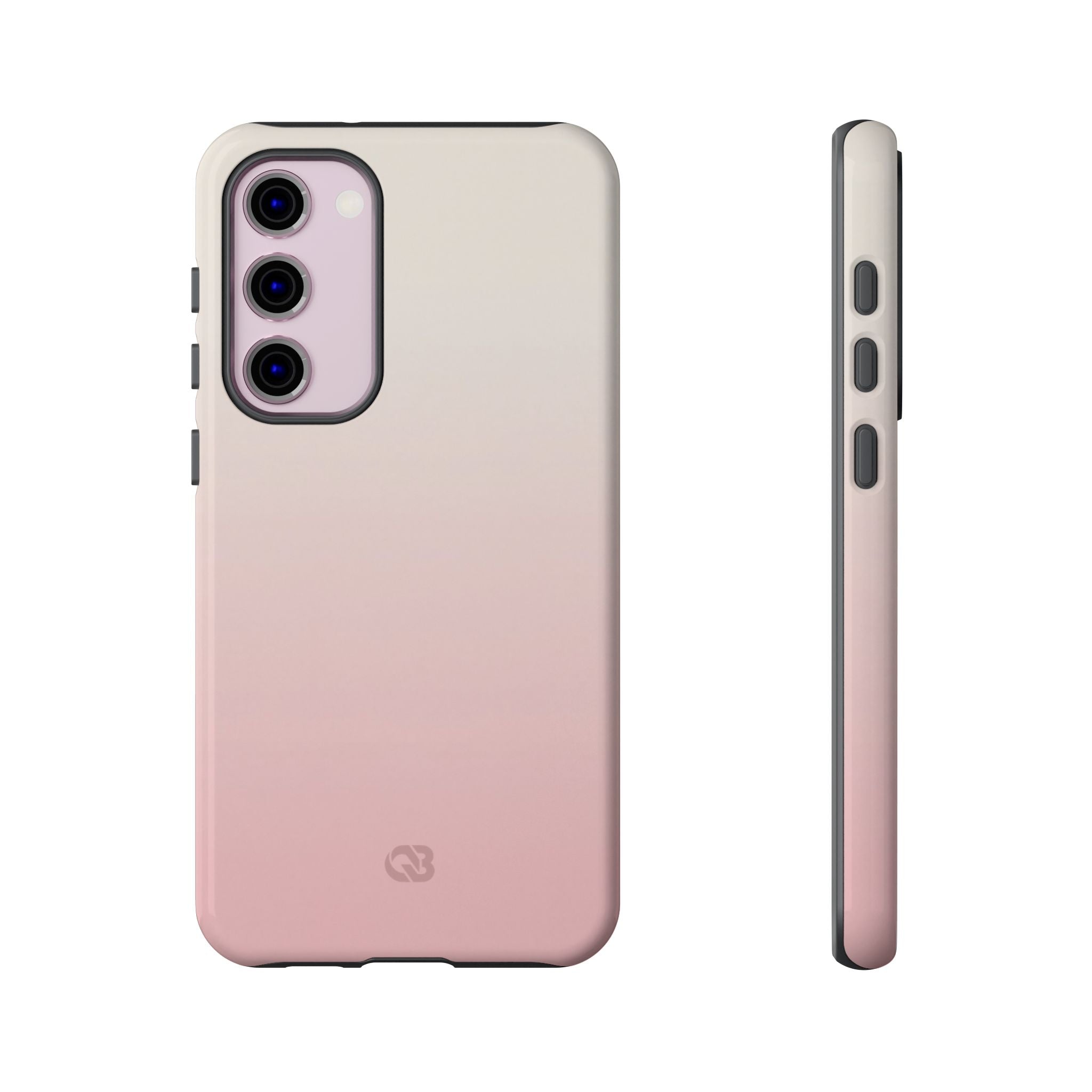 Pink Tough Phone Case for Samsung - Frosted Blush Horizon