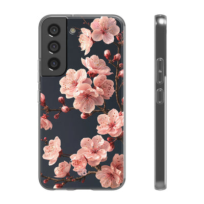 Midnight Sakura Bloom · Lite Phone Case for Samsung · Pink