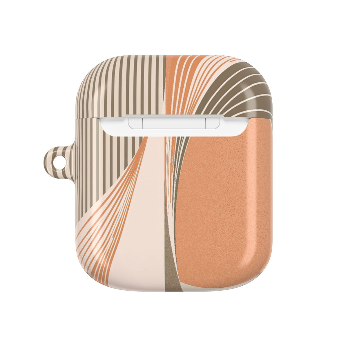 Terracotta Meridian · Hard Case for AirPods & AirPods Pro · Orange