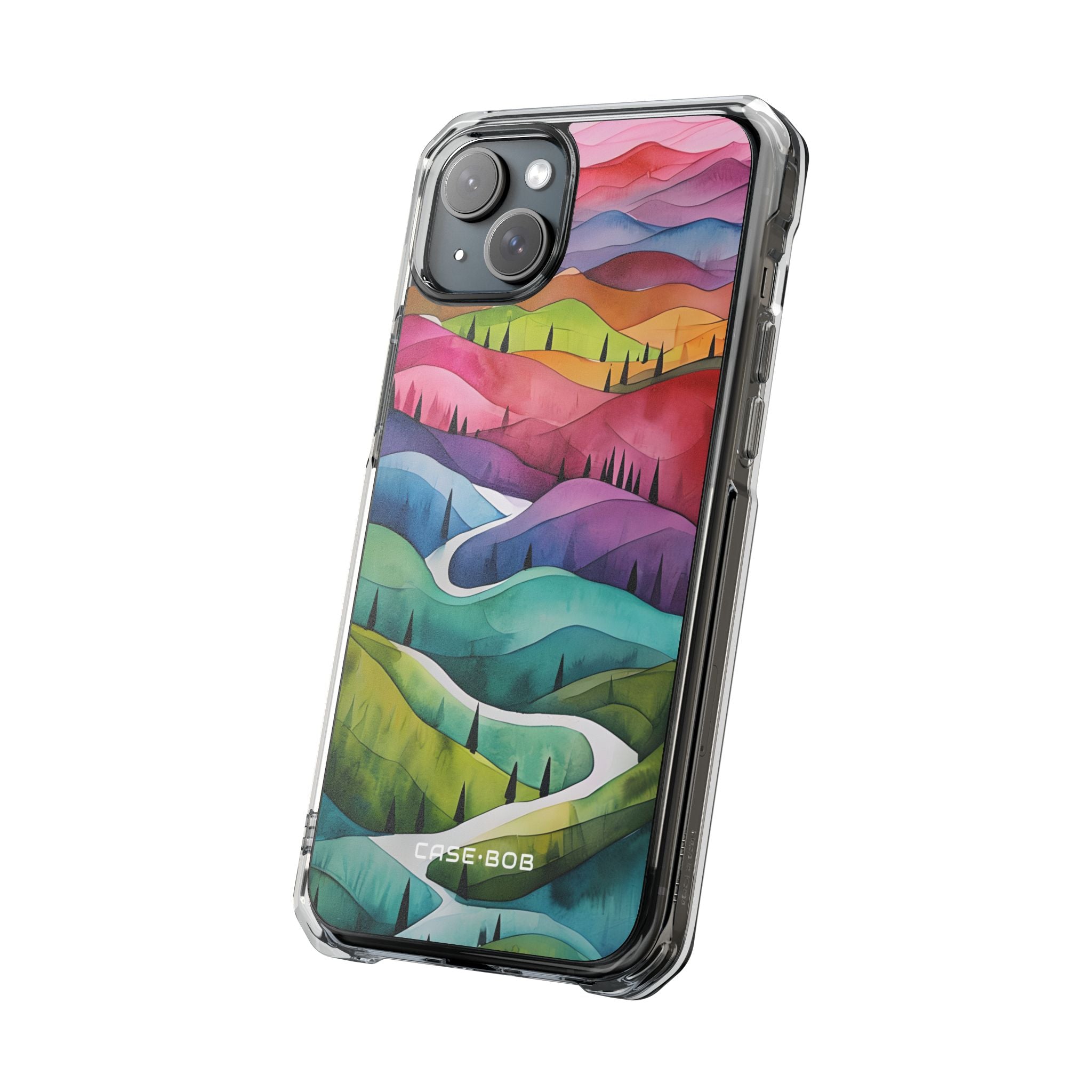 Winding Verdure iPhone 15 Plus Case - Impact