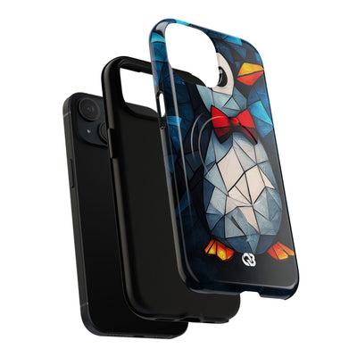 Mosaic Bowtie Penguin · Tough+ Phone Case for iPhone · Magsafe