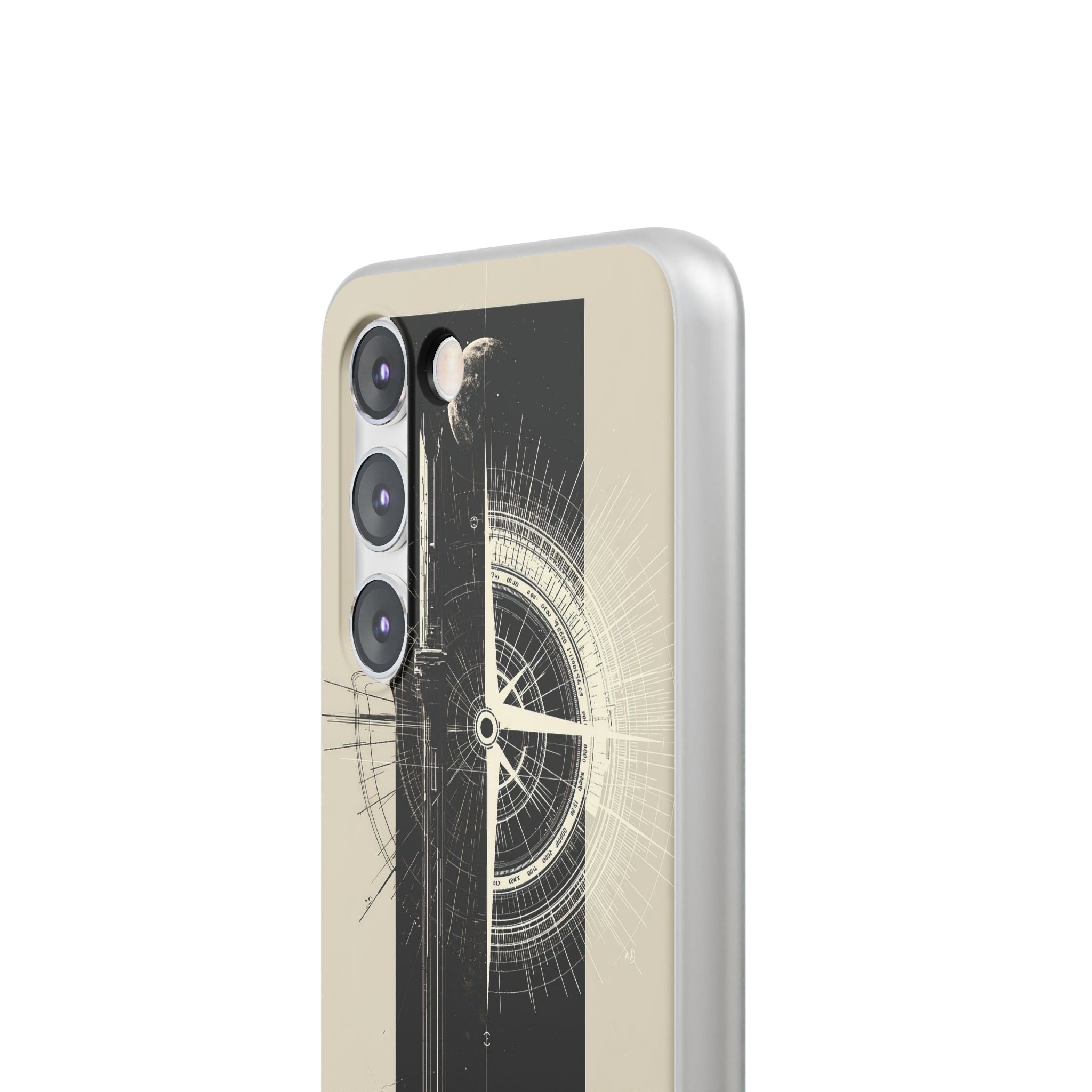 Beige Lite Phone Case for Samsung - Zenith Vector Spire