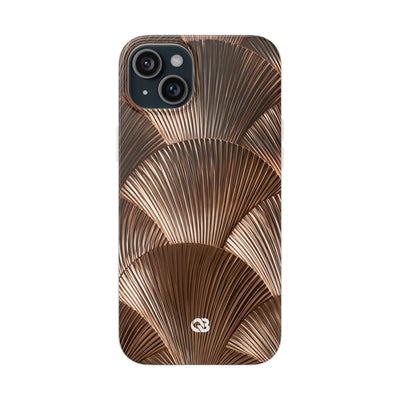 Rose Gilded Fan · Lite Phone Case for iPhone ·  Gold