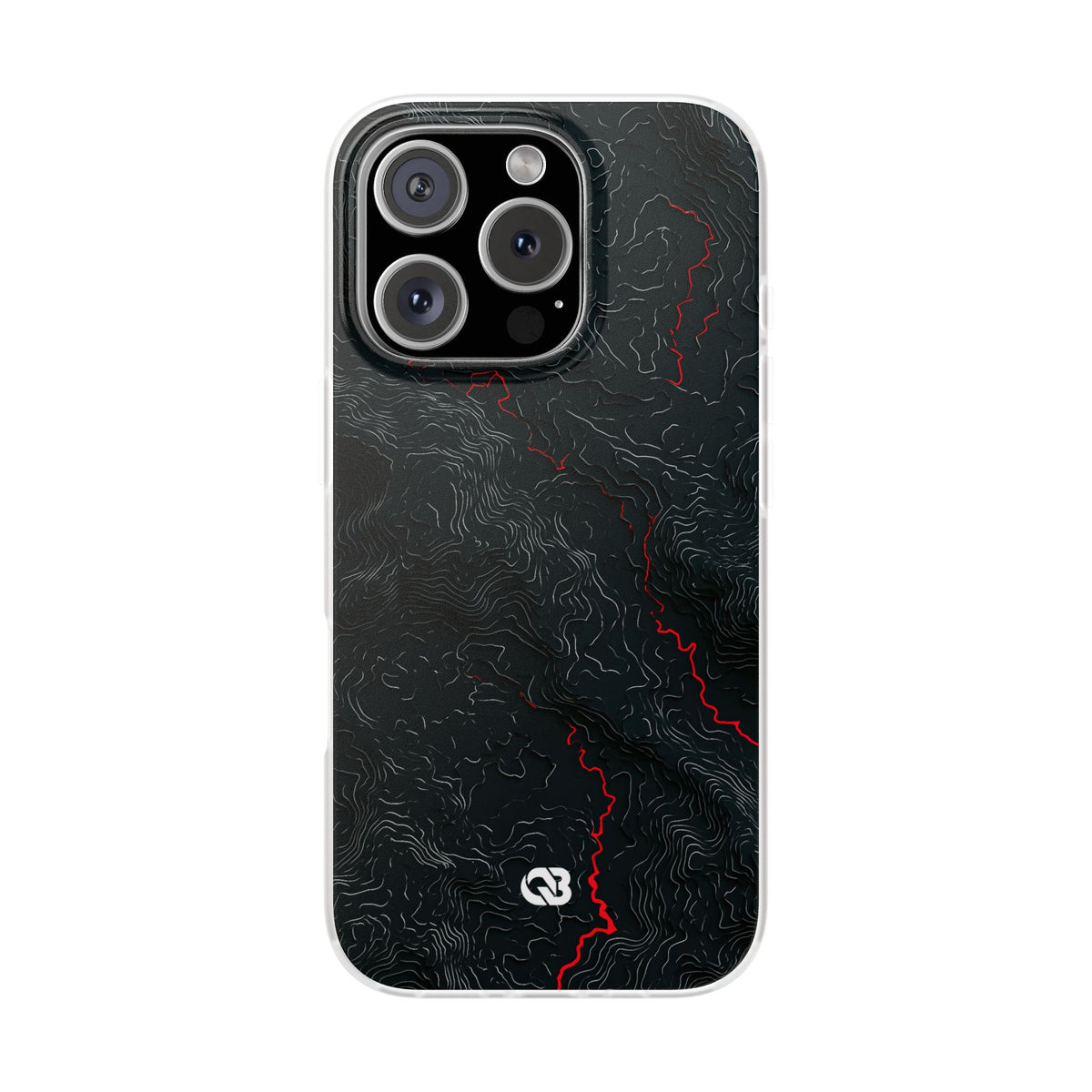 Crimson Rift · Lite Phone Case for iPhone ·  Black