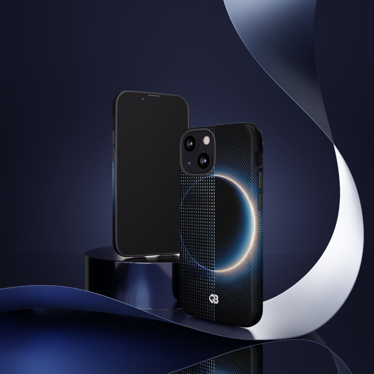 Luminous Meridian · Tough Phone Case for iPhone · Black