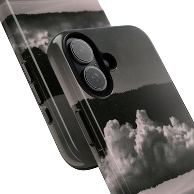 Crimson Horizon · Tough Phone Case for iPhone · Black