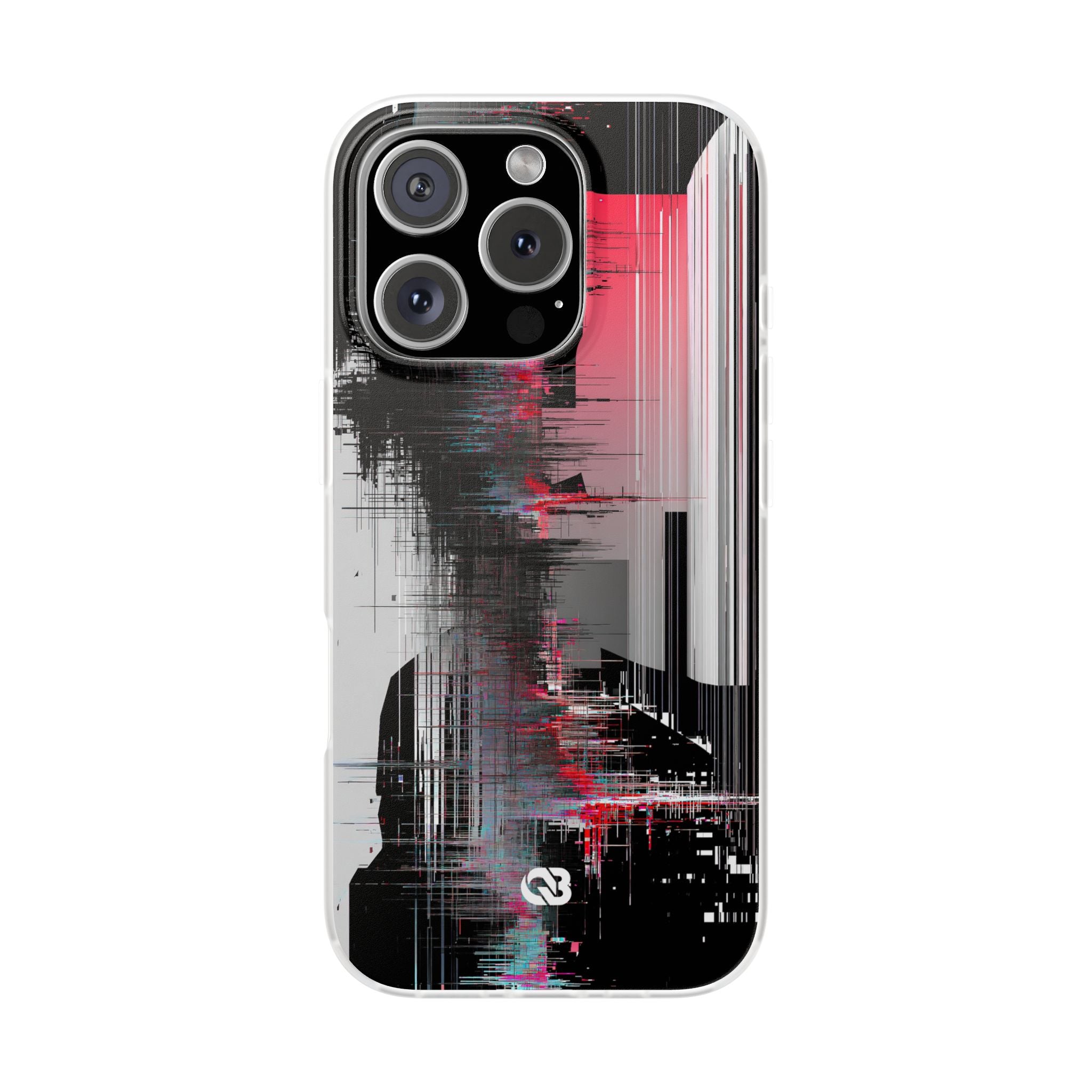 Black Lite Phone Case for iPhone - Crimson Data Leak