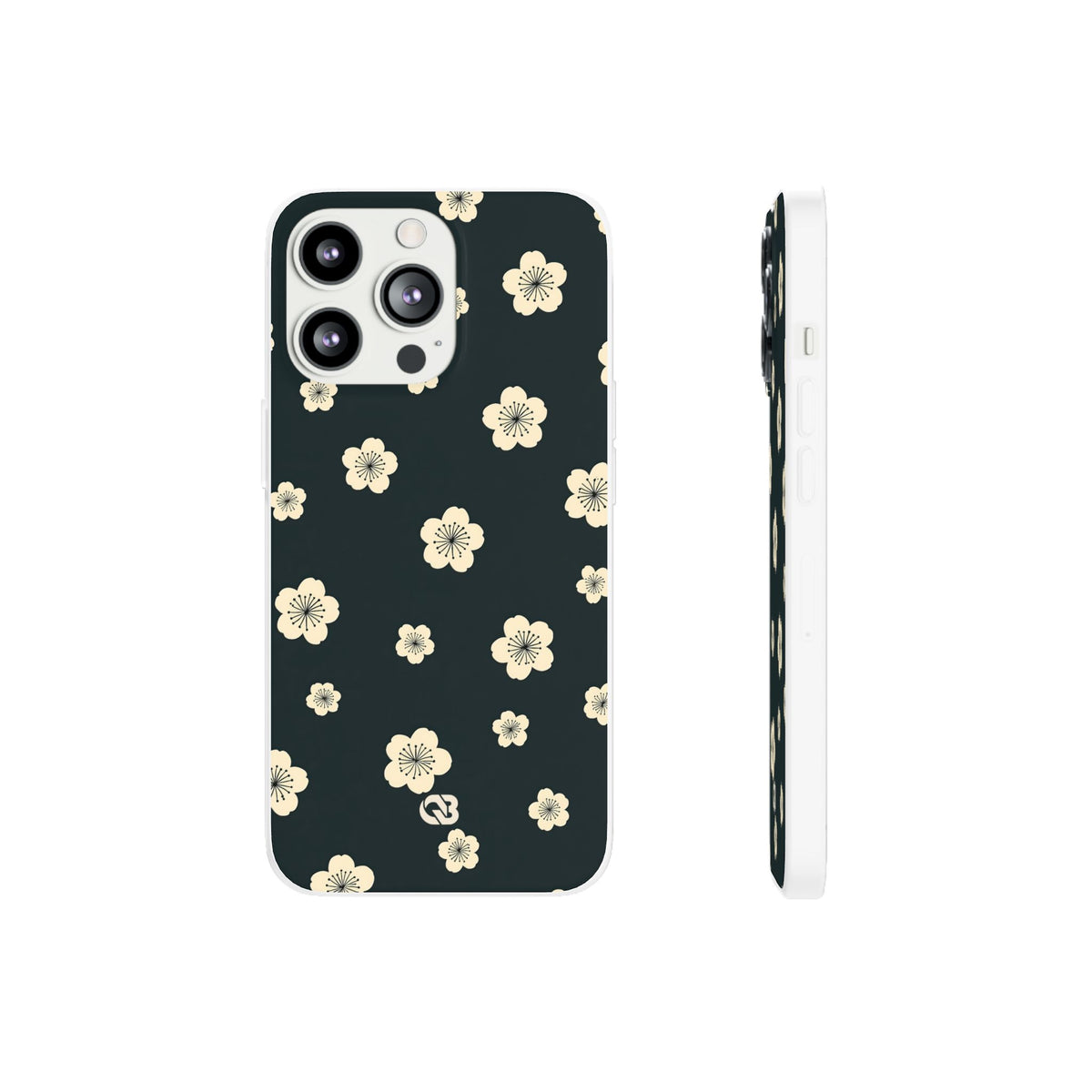 Midnight Sakura Bloom · Lite Phone Case for iPhone ·  Black
