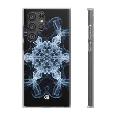 Blue Lite Phone Case for Samsung - Glacial Smoke Crown