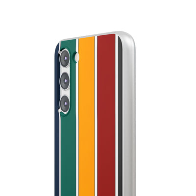 Retro Racing Bars · Soft Phone Case for Samsung