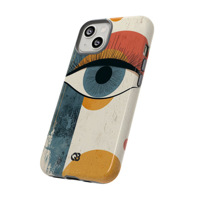 Distressed Azure Ocular · Tough Phone Case for iPhone