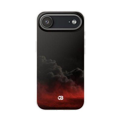 Crimson Fog Void · Lite Phone Case for iPhone ·  Black