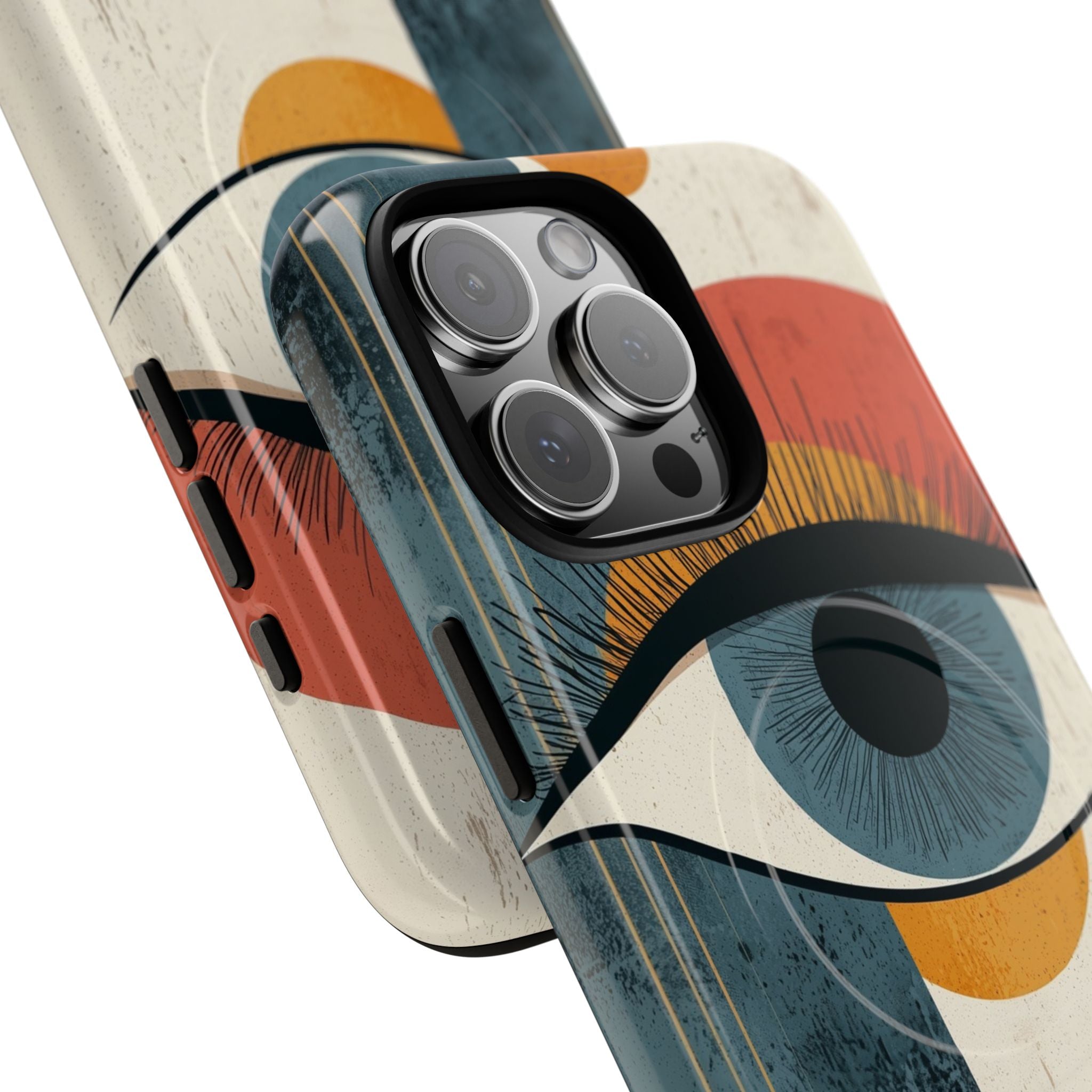 Distressed Azure Ocular · Tough+ Phone Case for iPhone · Magsafe