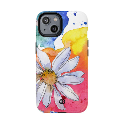 Vivid Bloom Splatter · Tough+ Handyhülle für iPhone · Magsafe