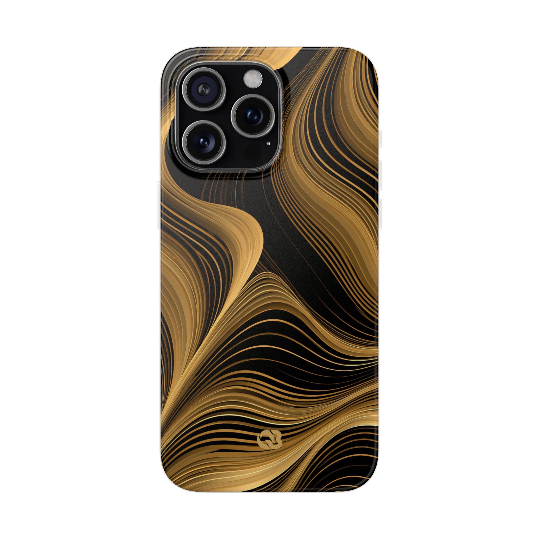 Gold Lite Phone Case for iPhone - Molten Copper Strands