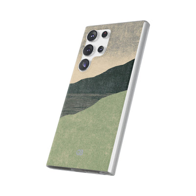 Green Lite Phone Case for Samsung - Moss Ridge Grain