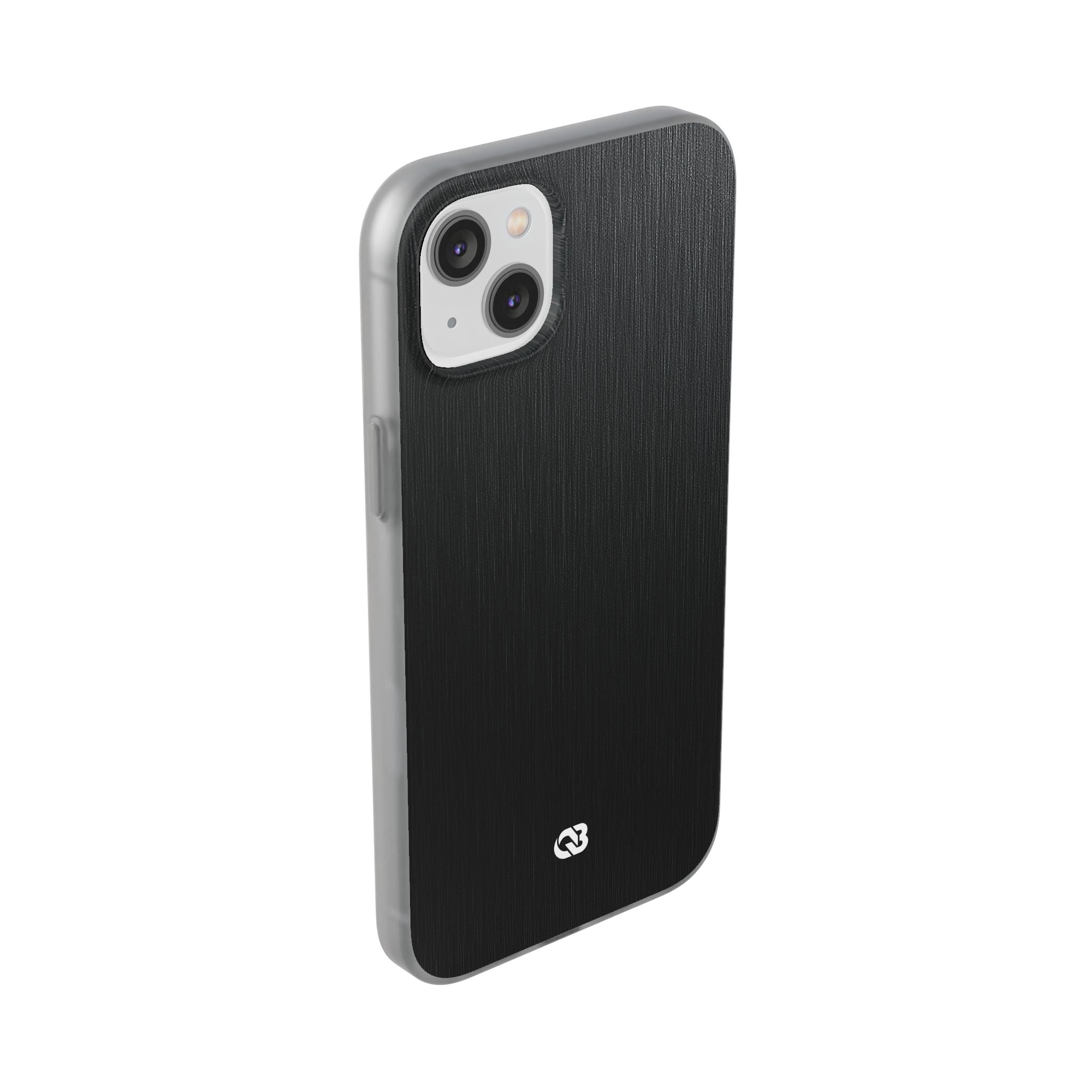 Black Lite Phone Case for iPhone - Brushed Obsidian Slate