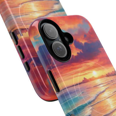 Crimson Shore Horizon · Tough+ Phone Case for iPhone · Magsafe