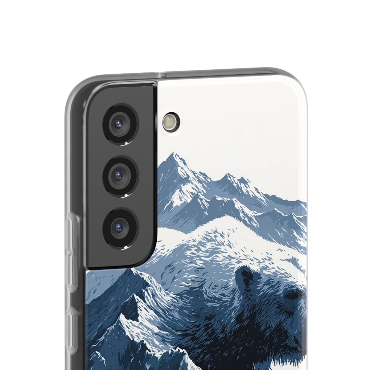 Fjord Summit Bear · Lite Phone Case for Samsung · Blue