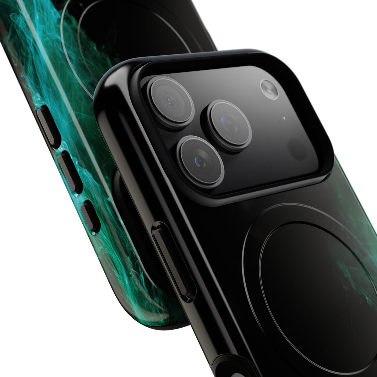 Luminous Plume · Tough 2.0 Magnetic Phone Case for iPhone · Teal