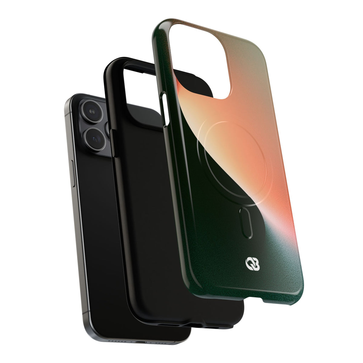 Luminous Arc · Tough 2.0 Magnetic Phone Case for iPhone · Green