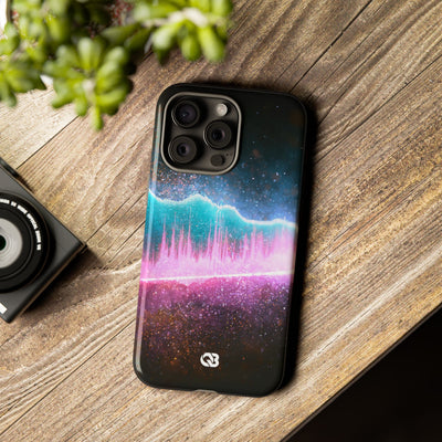 Digital Frequency · Tough Phone Case for iPhone · Pink