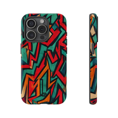 Jagged Teal Static · Tough