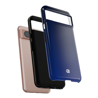 Blue Tough Phone Case for Google Pixel - Midnight Cobalt Fade