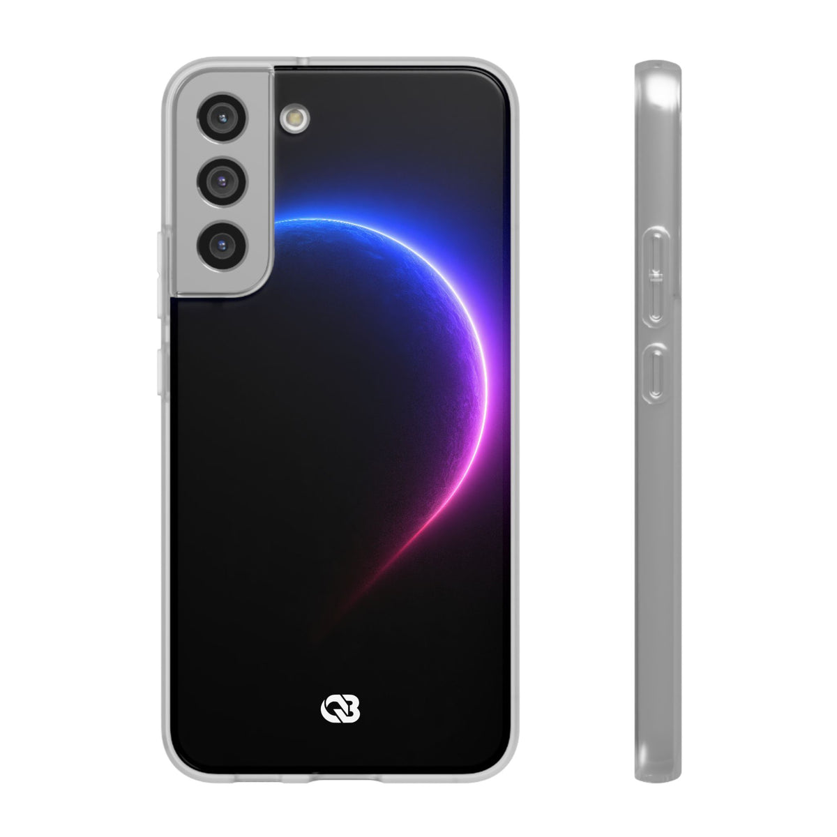 Luminous Eclipse · Lite Phone Case for Samsung · Black