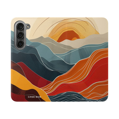 Crimson Hills - Samsung S23 Cover - Pung