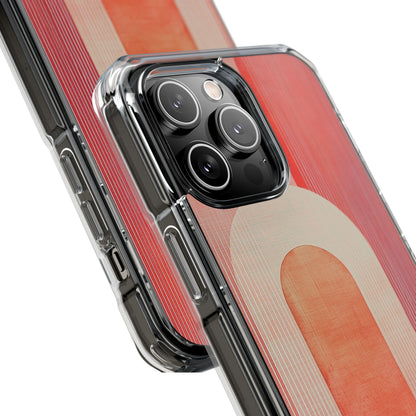 Crimson Arches iPhone 14 Pro Max Case - Impact