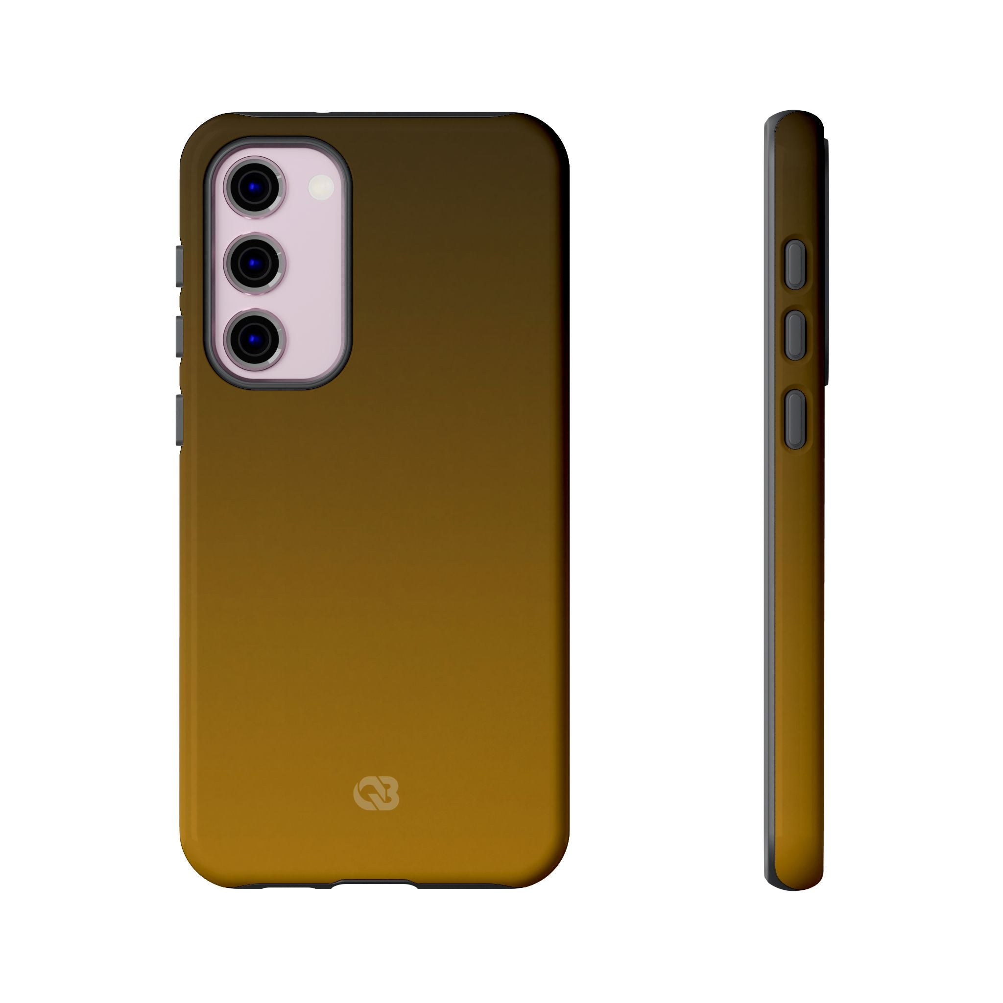 Gold Tough Phone Case for Samsung - Scorched Gold Haze