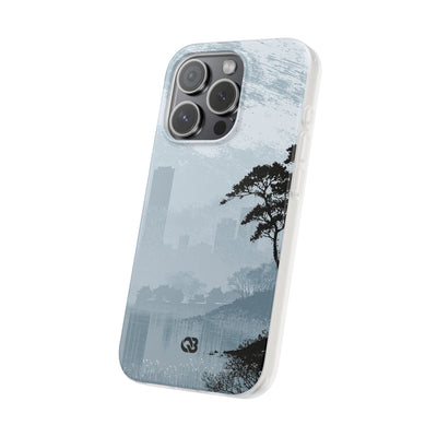 Grey Lite Phone Case for iPhone - Steel Slate Zen