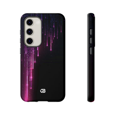 Binary Cascade · Tough Phone Case for Samsung · Black