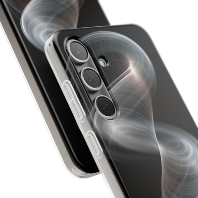 Luminous Vortex · Lite Phone Case for Samsung · Black