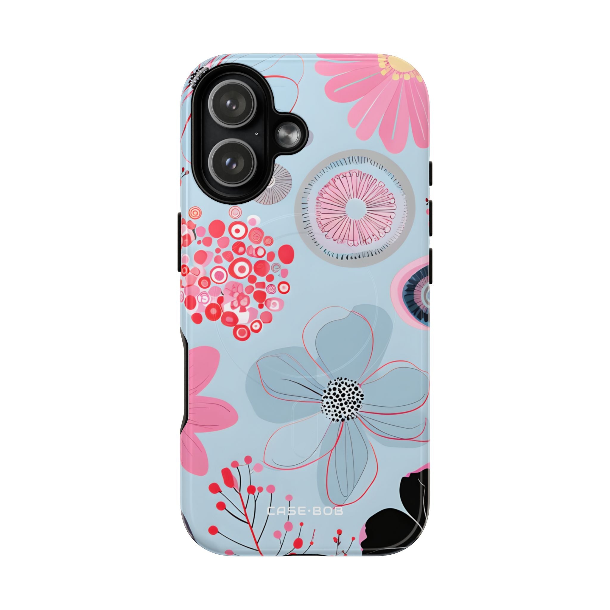 Bloom Whirl iPhone 17 Case - Tough+ - CASE•BOB