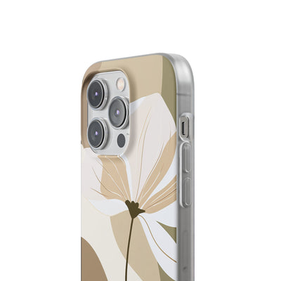 Beige Lite Phone Case for iPhone - Sage Linen Magnolia